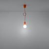 Sollux Lighting Lampa wisząca DIEGO 1 pomarańczowy SL.0584