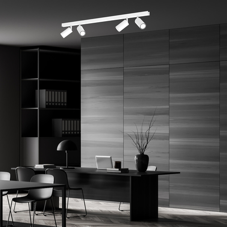 Milagro Lampa sufitowa Hudson 4xGU10 Biały MLP8804 BIAŁY