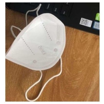 Maska ochronna na twarz KN95 FFP2 zabezpieczająca z elastycznymi gumkami