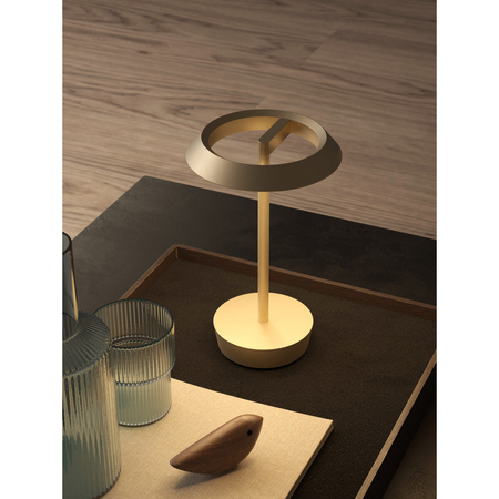 Lampa stołowa Astro Halo Portable 1468003 Jasny Brąz - odcień złota