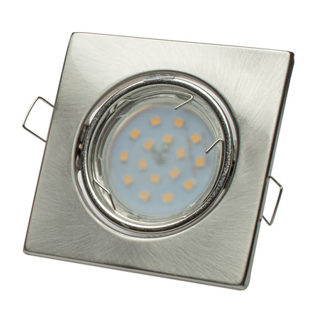 Eko-Light ZESTAW OCZEK KWADRATOWYCH 3x5W GU10 EKZ2697 SREBRNY