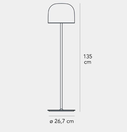 Lampa podłogowa LED Fontana Arte F439220550NEWL Equatore