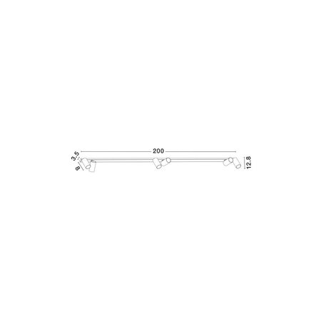 Reflektor Luces Exclusivas FALORIA LE45653 czarny