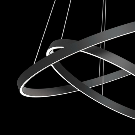 Lampa wisząca Maytoni Rim MOD058PL-L74B4K Black