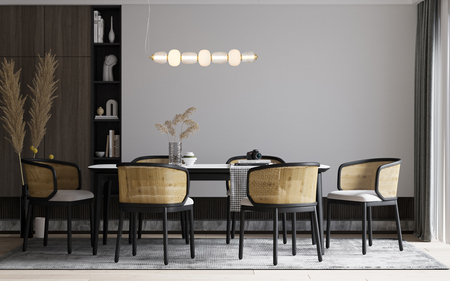 Lampa wisząca Italux PND-98374-42W-GD Piaskowany złoty z połyskiem