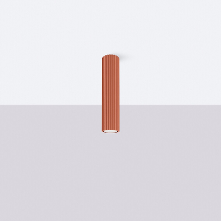 Sollux Lighting Plafon KARBON 30 ochra czerwona SL.1627