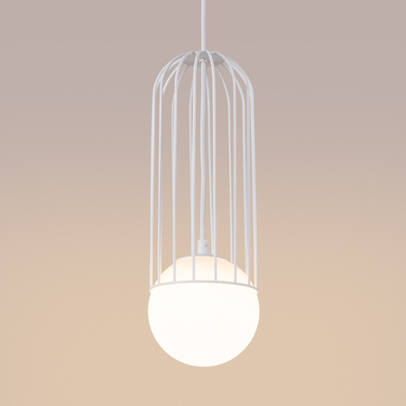 Sollux Lighting Lampa wisząca BRINA 1 biała SL.1331