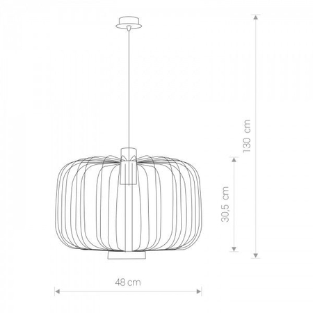 Lampa wisząca Nowodvorski 6940 Allan