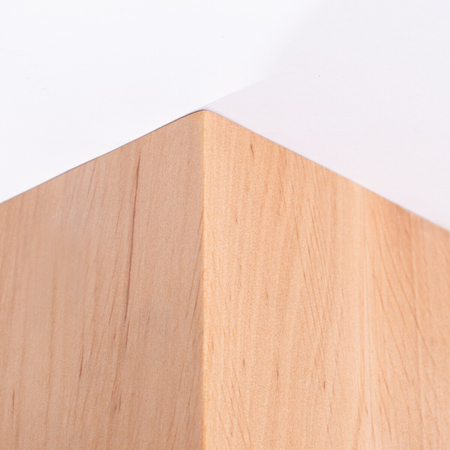 Sollux Lighting Plafon SOLIS naturalne drewno SL.1407