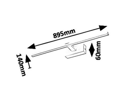 Kinkiet Rabalux Albina 1464 biały matowy