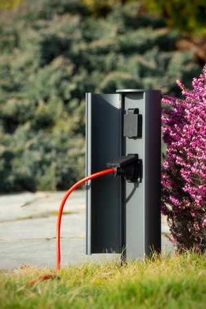 Lampa zewnętrzna Lucide POWERPOINT 27849/12/29 czarny