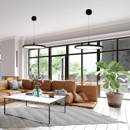 Lampa wisząca Abigali Disc