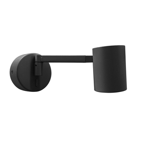 Kinkiet Snow z wysięgnikiem 1xGU10 czarny LP-731/1WL BK