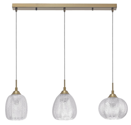 Lampa wisząca Luces Exclusivas ALCALA LE41858 złoty