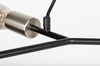 Lampa wisząca Rabalux Branwen 72027 czarny matowy