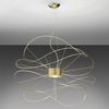 Lampa wisząca Axo Light Hoops 4 Gold