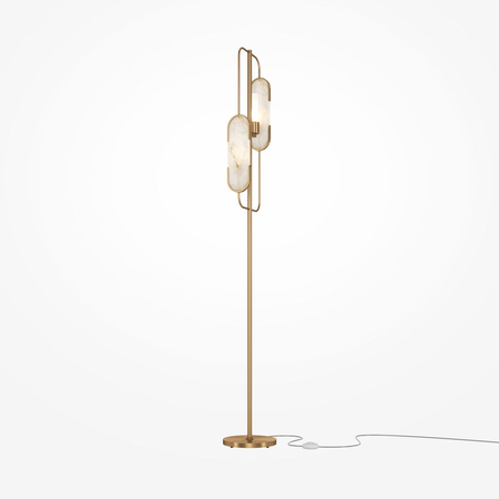 Lampa podłogowa Marmo Maytoni MOD099FL-02G gold