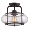 Lampa sufitowa Elstead Lighting Trilogy brąz QZ-TRILOGY-SF-S