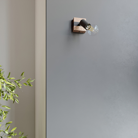 Sollux Lighting Kinkiet ZUCA czarny SL.1295