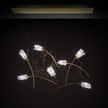 Lampa wisząca Slamp TULIP 7 LINEAR TULSM00PRS03CLDLNCEU