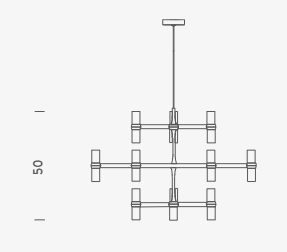 Żyrandol Nemo CROHOW51 Crown Minor