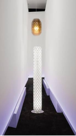 Lampa wisząca Slamp CHANTAL - ORANGE S CHNSS00ORG01T00E27EU pomarańczowy