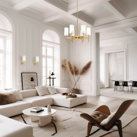 Cosmo Light Kinkiet DENVER W01963BR-WH