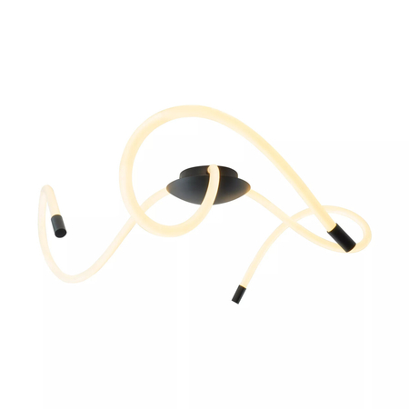 Lampa sufitowa Zuma Line 20008-3X1BK BALBO LAMPA SUFITOWA CZARNA/BLACK