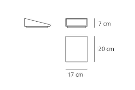 Kinkiet Artemide T082700 Cuneo