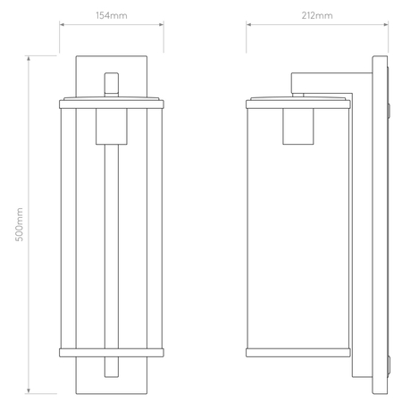 Kinkiet zewnętrzny Astro Pimlico 500 1413006 Antyczny Mosiądz