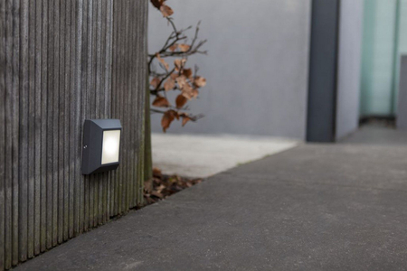 Kinkiet zewnętrzny Lutec HELENA 6402105012 czarny