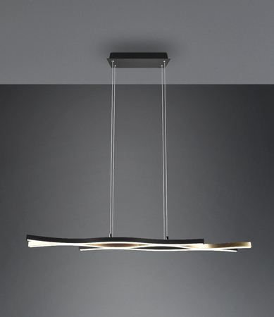 Lampa wisząca Trio 341210308 złoty