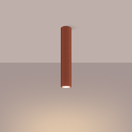 Sollux Lighting Plafon KARBON 40 ochra czerwona SL.1628