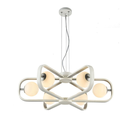Lampa wisząca Maytoni Avola MOD431-PL-06-WS White with Silver