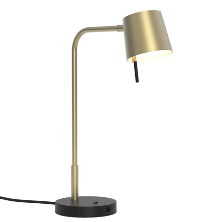 Lampa stołowa Astro Miura Desk USB 1444008 Matowy Złoty