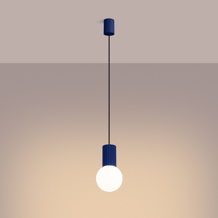 Sollux Lighting Lampa wisząca HALO 1 ultramaryna SL.1739