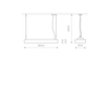 Lampa sufitowa SOFT LED 90X20 Nowodvorski 7545 biały