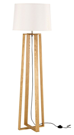 Lampa podłogowa Luces Exclusivas MATARO LE42098 drewniany