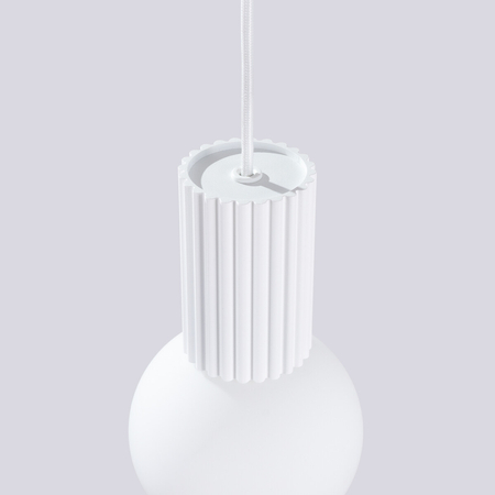 Sollux Lighting Lampa wisząca HALO 1 biała SL.1709
