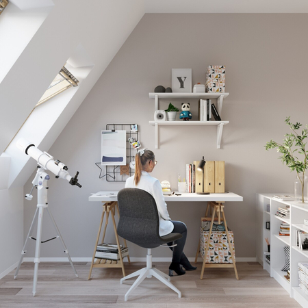 Sollux Lighting Lampa biurkowa RING czarna SL.1091