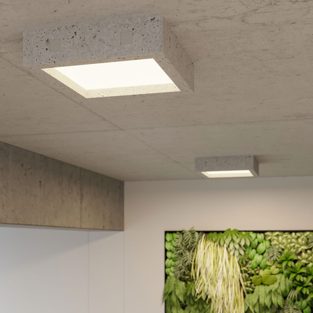 Sollux Lighting Plafon RIZA beton SL.0995