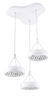 Lampa wisząca Luces Exclusivas CHIMBAS LE42332 biały