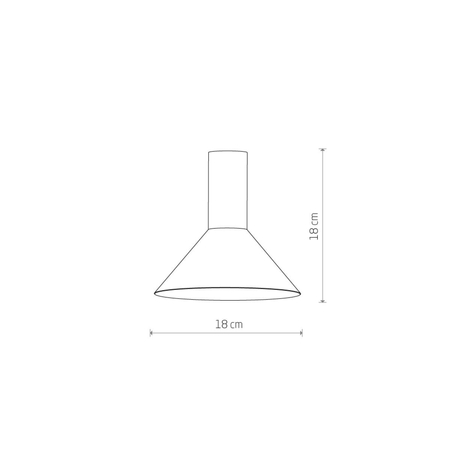Klosz/Abażur CAMELEON HERMANOS A Nowodvorski 8034 czarny