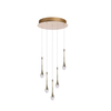 Lampa wisząca Azzardo DALMA AZ6008 GOLD