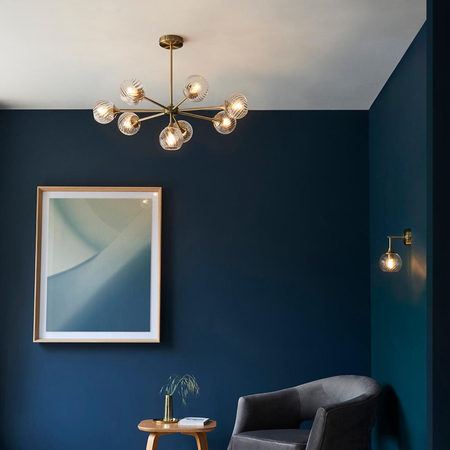 Lampa wisząca Endon Lighting Allegra 103172 mosiądz