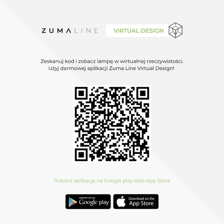 Spot Sufitowy Zuma Line Square Spot 50475-WH