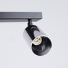 Sollux Lighting Plafon WINX 6L czarny/chrom SL.1372