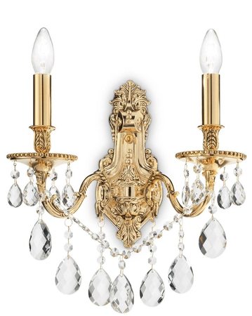 Kinkiet Ideal Lux 060491 Gioconda AP2 Oro