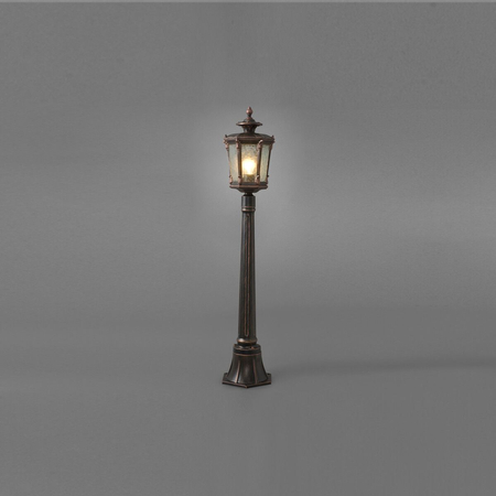 Lampa zewnętrzna AMUR Nowodvorski 4694 czarny/miedziany