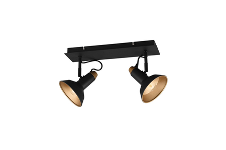 Kinkiet Trio 811900232 czarny